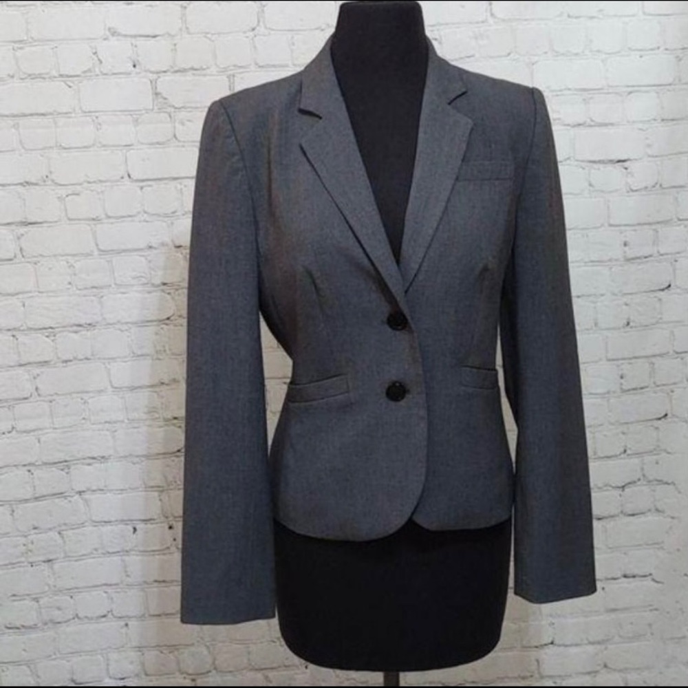 Calvin Klein Gray 3 Pocket Blazer